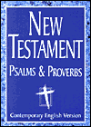 CEV Extra Large Print (18-point type) New Testament with Psalms and Proverbs: Contemporary English Version