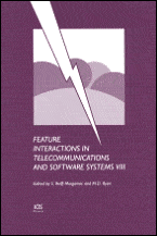 Title: Feature Interactions in Telecommunications and Software Systems VIII, Author: S. Reiff-Marganiec