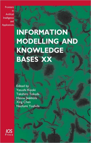 Information Modelling and Knowledge Bases XX Vol. 190: Frontiers in Artificial Intelligence and Applications
