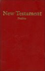 HCSB Economy New Testament with Psalms, Burgundy Trade Paper