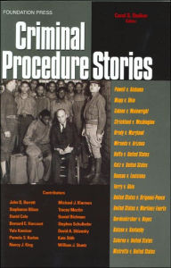 Title: Criminal Procedure Stories / Edition 1, Author: Carol Steiker