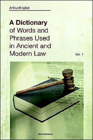 Title: Dictionary of Words Vol.1, Author: Arthur English