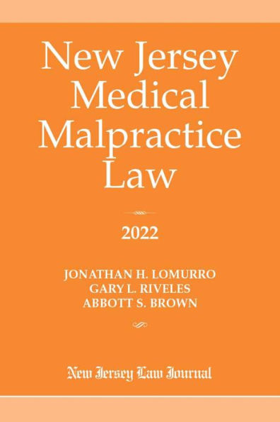 New Jersey Medical Malpractice Law 2022