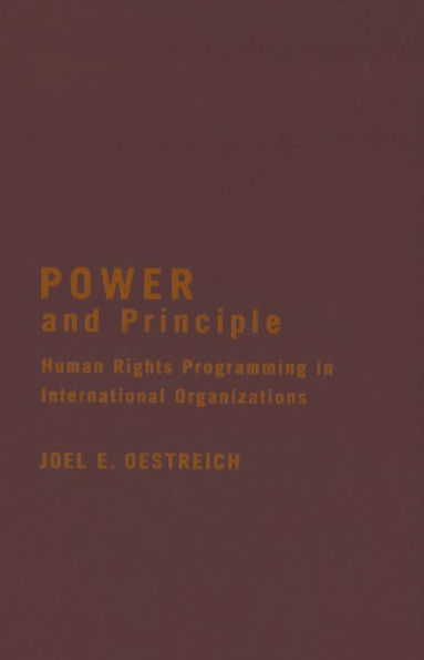 Power and Principle: Human Rights Programming in International Organizations