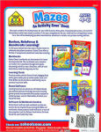 Alternative view 2 of School Zone Mazes 64-Page Workbook