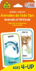 School Zone Bilingual Animals of All Kinds Flash Cards