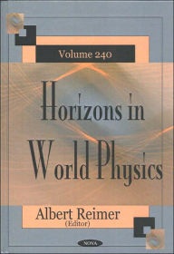 Title: Horizons in World Physics, Author: Albert Reimer