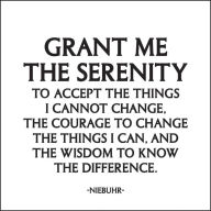Title: Magnet - Serenity Prayer