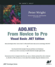 Title: ADO.NET: From Novice to Pro, Visual Basic .NET Edition, Author: Heather Wright