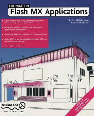 Title: Foundation Flash MX Applications / Edition 1, Author: Steve Webster
