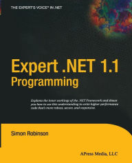 Title: Expert .NET 1.1 Programming / Edition 1, Author: Simon Robinson