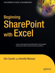 Title: Beginning SharePoint with Excel: From Novice to Professional, Author: Gini Courter