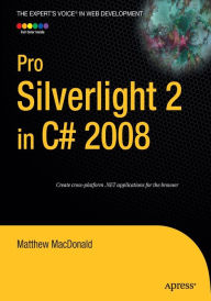 Title: Pro Silverlight 2 in C# 2008, Author: Matthew MacDonald