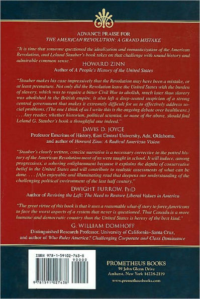 The American Revolution: A Grand Mistake