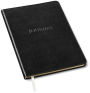 Black Bonded Leather Journal 9.75