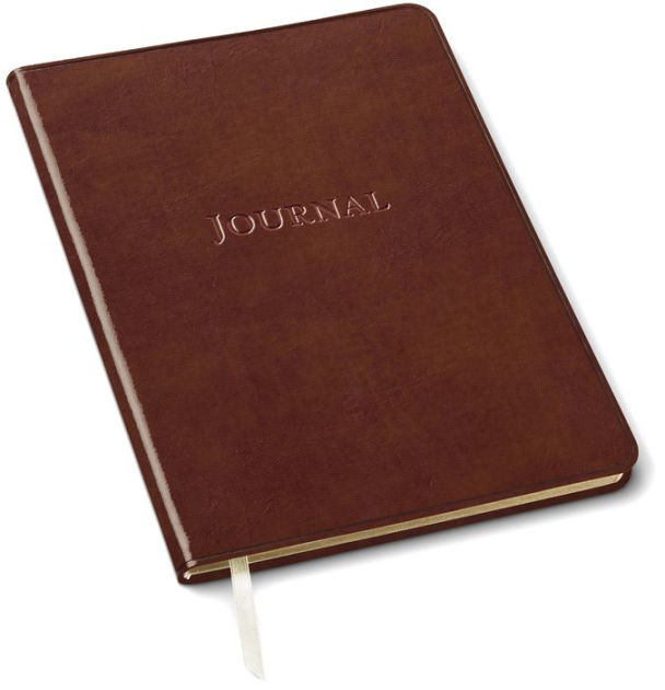 Brown Bonded Leather Journal 9.75" x 7.5" by Gallery Leather Barnes