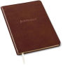 Brown Bonded Leather Journal 9.75