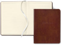 Alternative view 3 of Brown Bonded Leather Journal 9X7