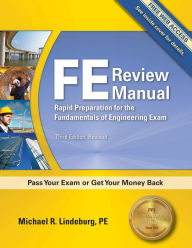 FE Review Manual: Rapid Preparation for the Fundamentals of Engineering Exam / Edition 3