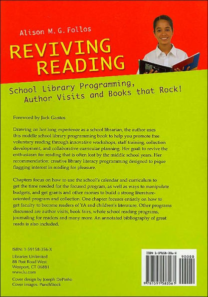 Reviving Reading: School Library Programming, Author Visits and Books that Rock!