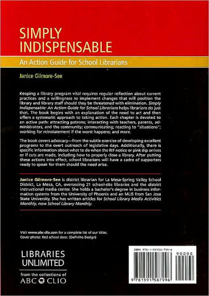 Simply Indispensable: An Action Guide for School Librarians