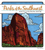 Title: The Parks of the Southwest Adult Coloring Book, Author: Fian Arroyo
