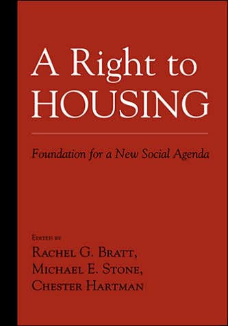 A Right to Housing: Foundation for a New Social Agenda / Edition 1