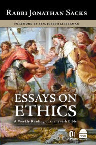 Title: Essays on Ethics: A Weekly Reading of the Jewish Bible, Author: Jonathan Sacks