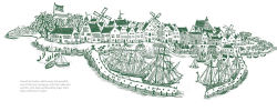 Alternative view 7 of Nantucket Woodcuts, A Microcosm of American History