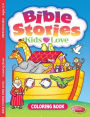 Bible Stories Kids Love: Coloring & Activity Book (Ages 2-4) - E4774