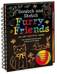 Title: Scratch & Sketch Furry Friends (Trace-Along): An Art Activity Book, Author: Zschock Heather