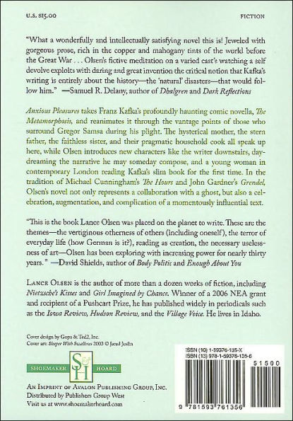 Anxious Pleasures: A Novel after Kafka