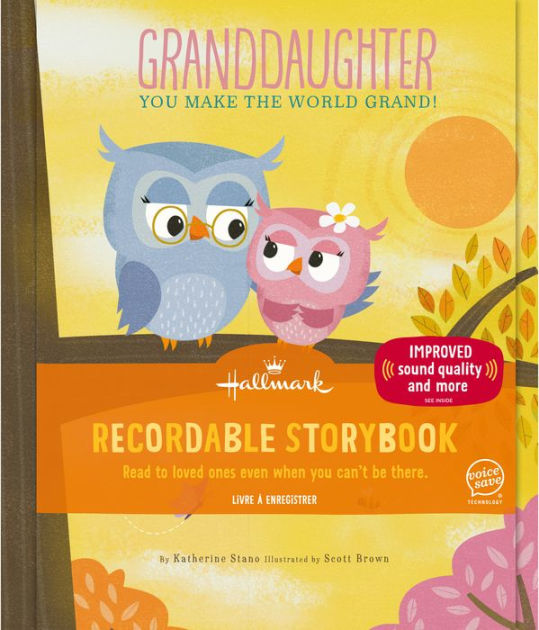 Granddaughter, You Make the World Grand! Recordable Storybook by