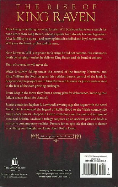 Scarlet (King Raven Trilogy Series #2)