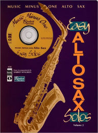 Title: Easy Alto Sax Solos: Student Edition, Volume 2: Music Minus One Alto Saxophone, Author: Hal Leonard Corp.