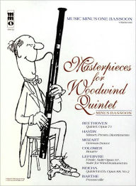 Title: Masterpieces for Woodwind Quintet - Volume 1: Music Minus One Bassoon, Author: Hal Leonard Corp.