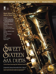 Title: Sweet Sixteen Sax Duets: Music Minus One Alto or Tenor Sax Deluxe 2-CD Set, Author: Hal McKusick