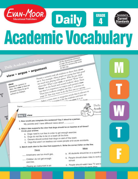 Daily Academic Vocabulary Grade 4