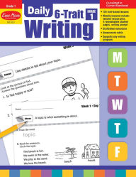 Title: Daily 6-Trait Writing, Grade 1, Author: Evan-Moor Educational Publishers