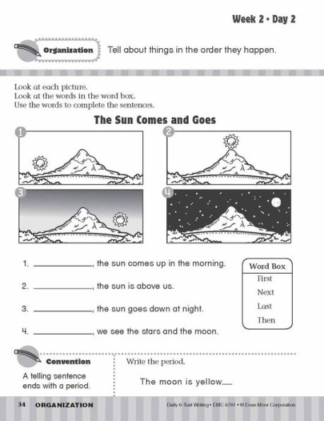 Daily 6-Trait Writing, Grade 1 Student Edition Workbook (5-pack)