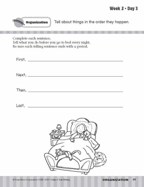 Daily 6-Trait Writing, Grade 1 Student Edition Workbook (5-pack)