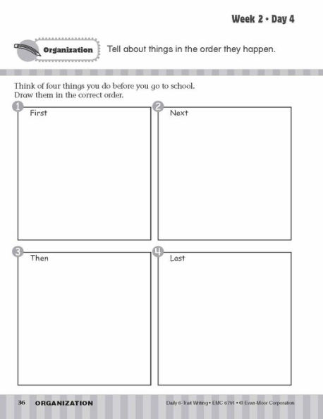 Daily 6-Trait Writing, Grade 1 Student Edition Workbook (5-pack)