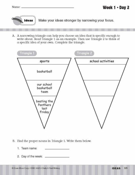 Daily 6-Trait Writing, Grade 5 Teacher Edition