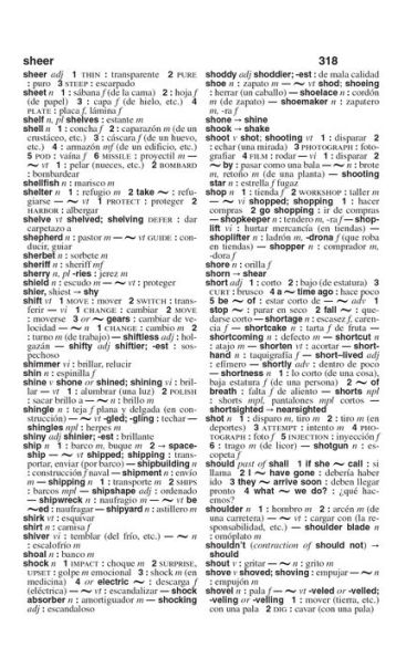 Webster's Spanish-English Dictionary for Students, Second Edition