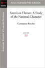 American Humor: A Study of the National Character