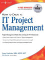 How to Cheat at IT Project Management