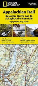 Title: Appalachian Trail, Delaware Water Gap to Schaghticoke Mountain [New Jersey, New York], Author: National Geographic Maps