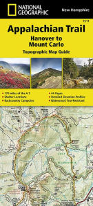 Title: Appalachian Trail, Hanover to Mount Carlo [New Hampshire], Author: National Geographic Maps