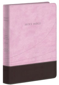 Title: KJV Large Print Thinline Reference Bible (Flexisoft, Chocolate/Pink, Red Letter), Author: Hendrickson Publishers