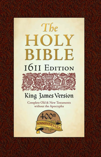 1611 Bible-KJV-400th Anniversary By Hendrickson Bibles, Hardcover ...